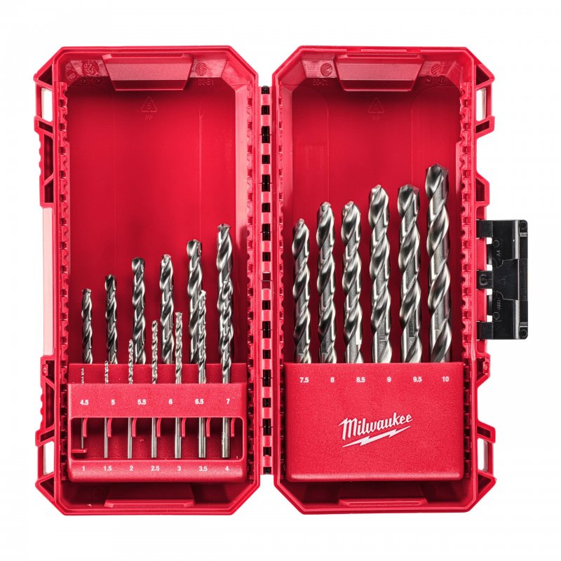 Milwaukee 4932493869 sada vrtáků 19 - dílná HSS - G